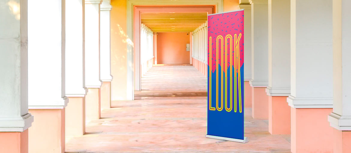 GroSSe Worte machen kann jeder. Doch nur wenige können ein Roll-Up-Display in 5 einfachen Schritten montieren
