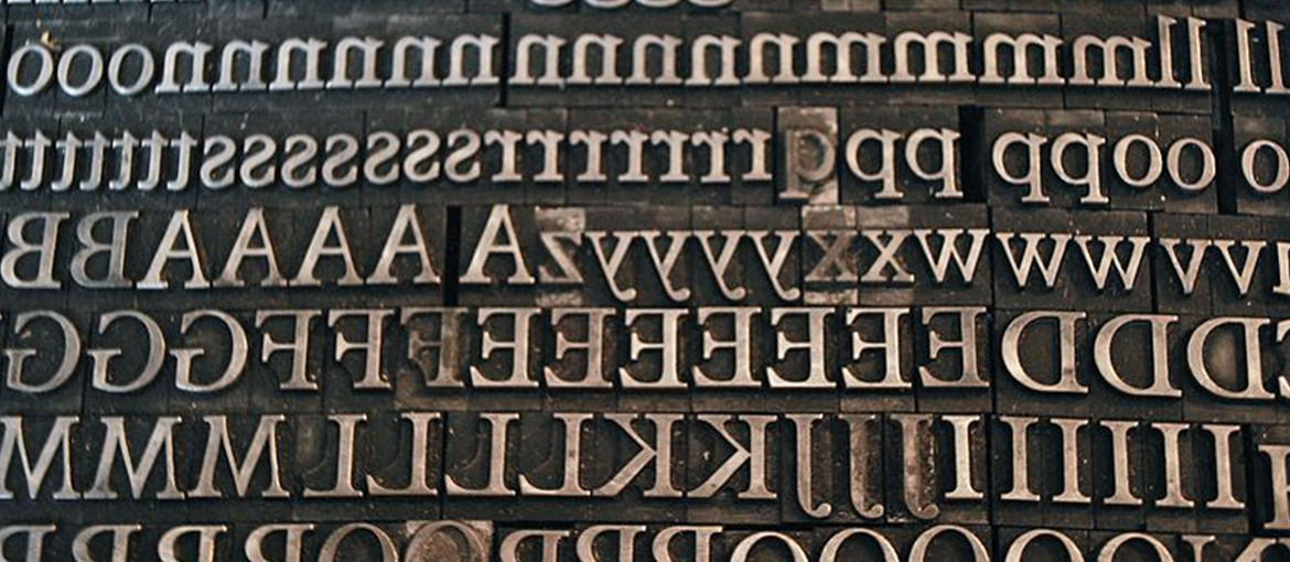 Die Typografie ist ein faszinierendes Werkzeug