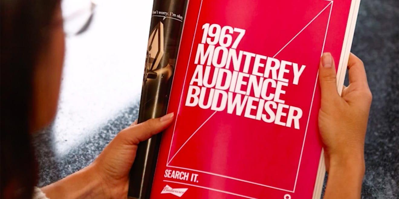„Tagwords“-Werbekampagne Budweisers „Tagwords“-Kampagne