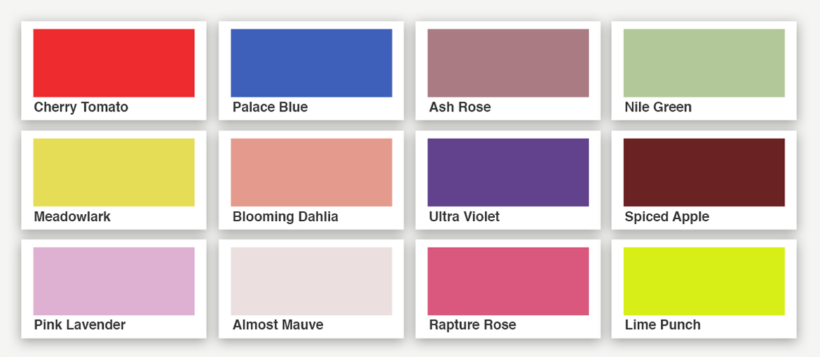 Welche Farbe hat der Sommer? Pantone-Farben Sommer 2018