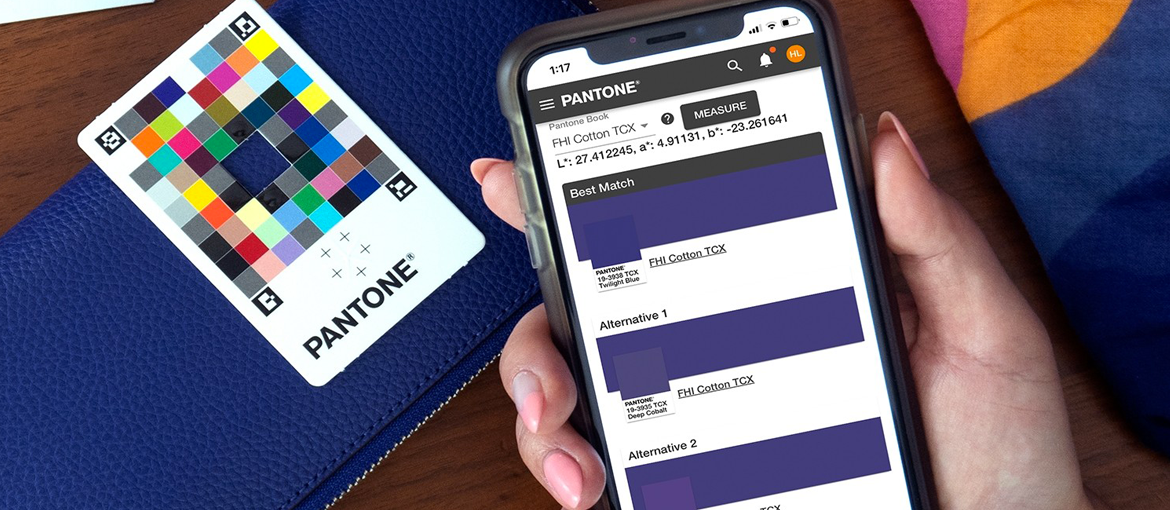 Die Pantone-App für die Suche nach den Farben um uns herum